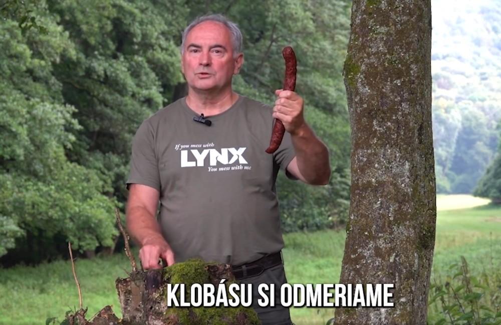 VIDEO: Predseda poľovníckej komisie na klobáse demonštroval chybu v analýze počtu medveďov na Slovensku