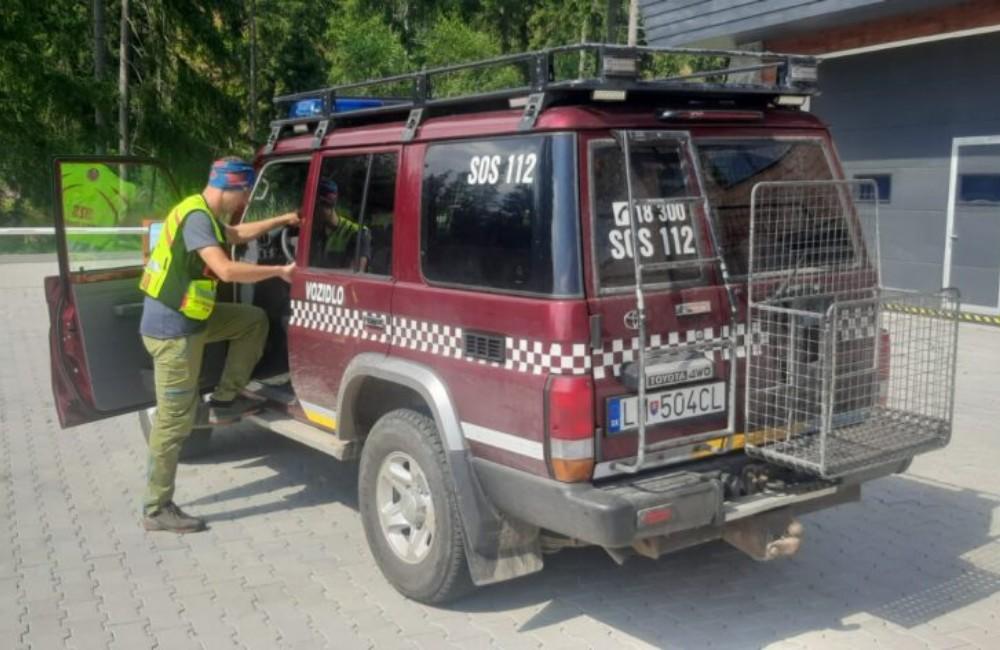 Hubár zablúdil v lese pri Budiši, na pomoc si zavolal horských záchranárov