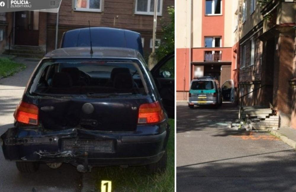Opitý vodič v Martine narazil do bytovky, nafúkal takmer štyri promile