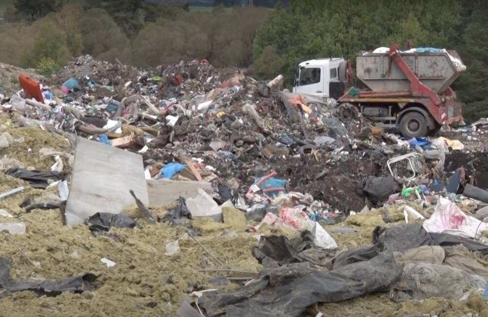 VIDEO: Skládka odpadu na Liptove je takmer plná. Do rozšírenia plánujú investovať pol milióna eur
