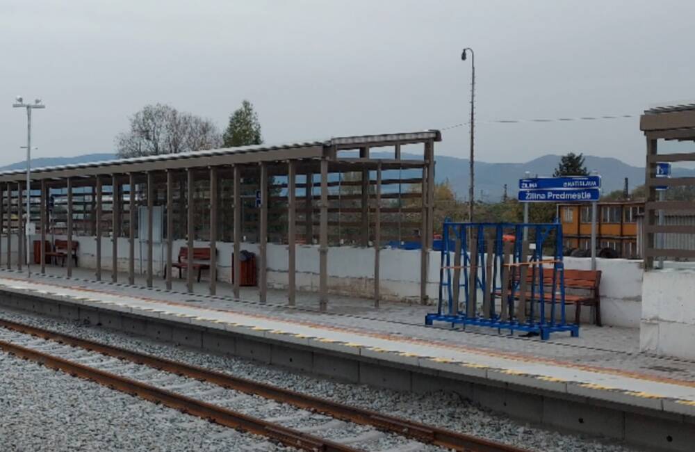 VIDEO: Modernizácia železničných tratí prinesie aj novú zastávku Žilina-predmestie. Takto aktuálne vyzerá