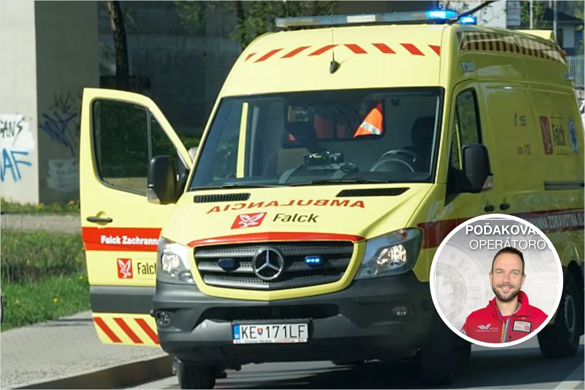 Malý chlapec zachránil život otcovi. Žilinský operátor tiesňovej linky mal hovor, na ktorý nezabudne