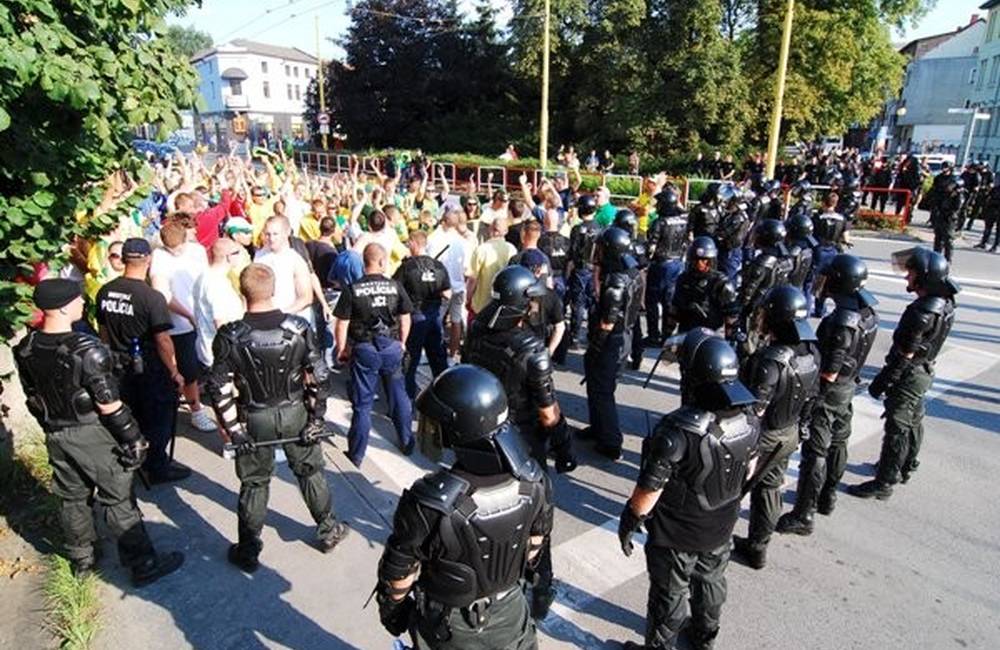 Foto: Bezpečnostné opatrenia v súvislosti s futbalovým zápasom 9.10.2014