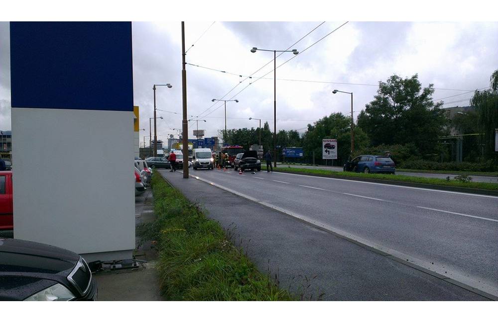Foto: Dopravná nehoda na Košickej ulici - 22.9.2014