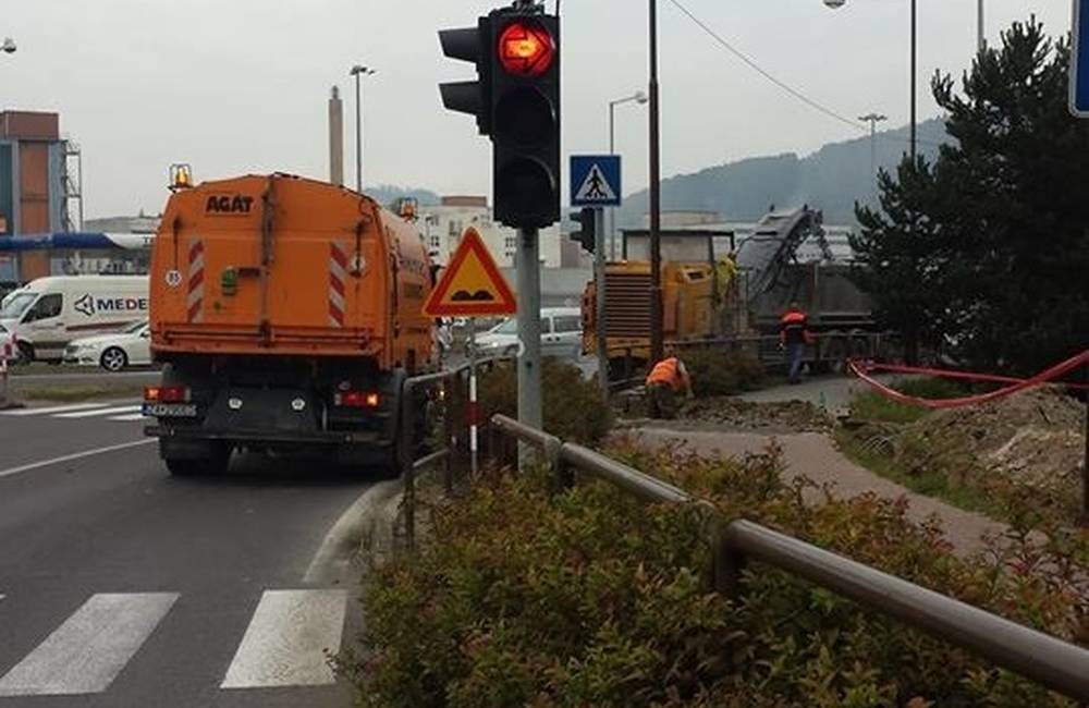 Foto: Polícia upozorňuje vodičov - obmedzenie na križovatke Košická