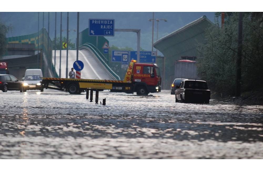 Foto: Pozor, v okrese Žilina hrozí v najbližších hodinách silný dážď!
