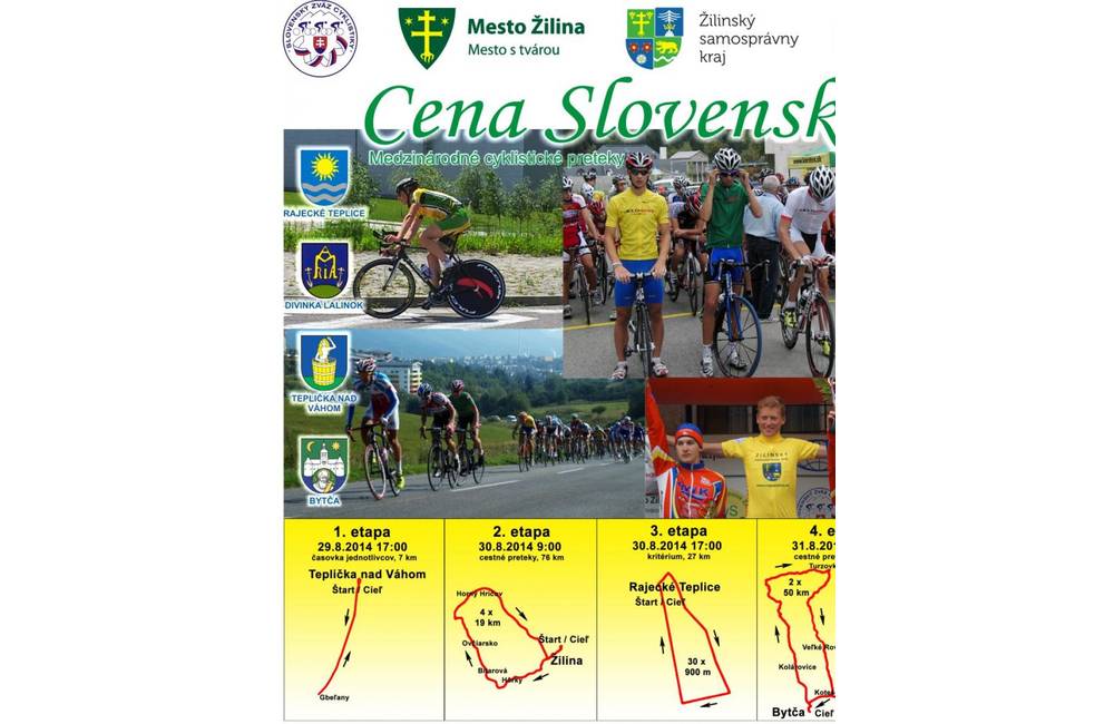 Foto: Tradičné cyklistické preteky Cena Slovenska opäť v Žiline