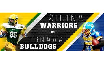 Úvodný zápas Žilina Warriors proti Trnava Bulldogs