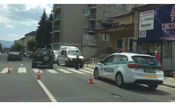 Na ulici Veľká Okružná dôchodca zrazil dôchodkyňu na priechode pre chodcov
