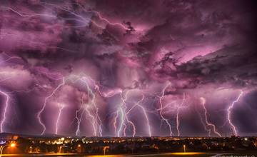 Búrka nad Martinom zo dňa 19.5.2015