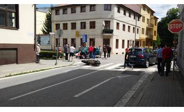 Aktuálne: Vážna dopravná nehoda motorkára na Kálove