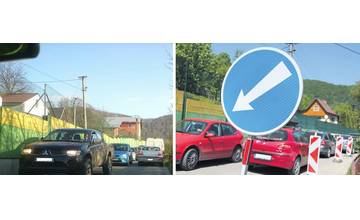 Vo Vraní bude platiť mimoriadna situácia. Zosúva sa pôda pod hlavnou cestou