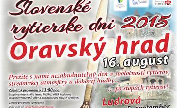 Slovenské rytierske dni 2015: dobové stánky, remeselníci aj šermiarske zápasy