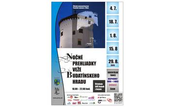 Nočné prehliadky veže Budatínskeho hradu už 29.augusta