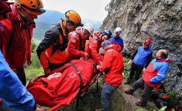 Horolezci počuli volanie o pomoc v Belských skalách, potom našli zraneného 15-ročného chlapca
