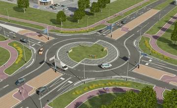 Koniec kolónam pri plavárni? Okružnú križovatku by mali prerobiť a rozšíriť na 2 pruhy