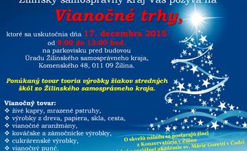 Vianočné trhy aj tento rok v priestoroch Žilinskej župy