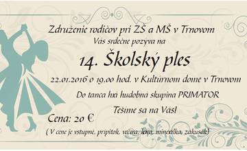 14. Školský Ples v Trnovom - 22.01.2016