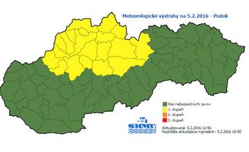 Na vodičov bude v noci číhať poľadovica