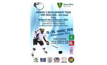 Od 19. do 20. marca 2016 prebehne na zimnom štadióne medzinárodný turnaj hokejistiek