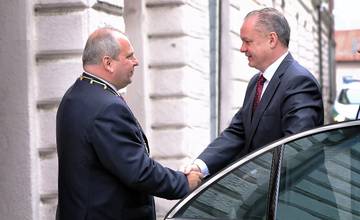 Prezident Andrej Kiska dnes navštívil Žilinu, s primátorom rokoval o aktuálnych otázkach