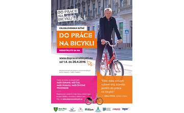 Cyklistická súťaž "Do práce na bicykli 2016" začína už 1.apríla