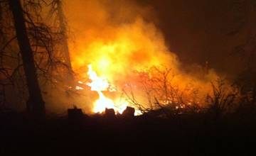 Práve sa deje: Na Hradisku horí les