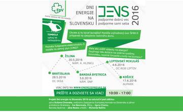 Dni energie na Slovensku 2016 - 30.5.2016
