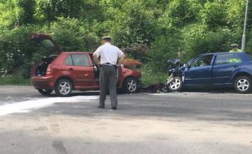 Čelná zrážka pri Rajeckých Tepliciach - zasahuje aj vrtuľník