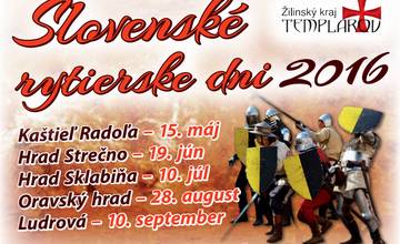 Slovenské rytierske dni 2016 už 19.júna na hrade Strečno