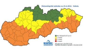 Slovenský hydrometeorologický ústav varuje pred vysokými teplotami