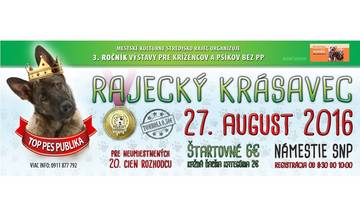 V Rajci sa bude konať 3.ročník výstavy pre krížencov a psíkov bez PP s názvom Rajecký krásavec