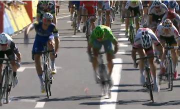 Peter Sagan skončil v dnešnej etape tretí, zelený dres mu už takmer isto neujde