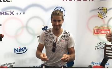Šoumen Sagan v Slovenskom dome zahral "V tej Žiline dobre, v tej Žiline zdravo"