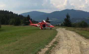 43-ročnému mužovi prišlo pod Rozsutcom nevoľno, záchranári ho museli previezt vrtuľníkom