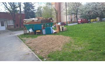 Rozmiestnenie veľkokapacitných kontajnerov od 19.9. do 25.9.2016