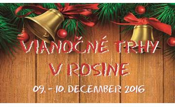 Obec Rosina pozýva na Vianočné trhy, ktoré začínajú v piatok 9.decembra 2016