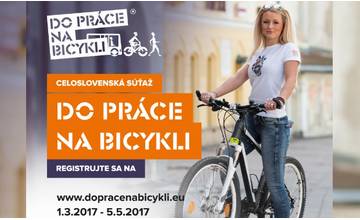 Súťaž "Do práce na bicykli" začína 1. mája, prihlasovať sa môžu firmy aj študenti