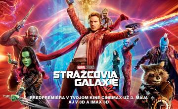 Strážcovia galaxie 2 - veľkolepé pokračovanie úspešného filmu už 3. mája v CINEMAX ŽILINA