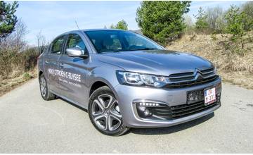 Redakčný TEST: Citroën C-Elysée - Dostupná „limuzína“