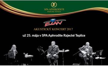 Akustický koncert skupiny ELÁN už 25. mája v SPA Aphrodite Rajecké Teplice