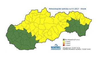 V utorok sa očakáva prízemný mráz do -2°C