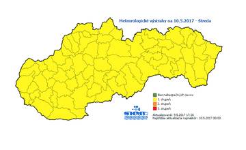 V noci môže mrznúť, výstraha varuje pred teplotou až -10°C