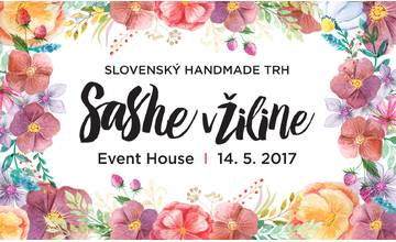 Jedinečný handmade trh SAShE už v nedeľu 14. mája 2017