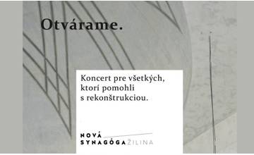 Už dnes zaznie na otvorení Novej synagógy v Žiline koncertná skladba s menami “nesmrteľných”