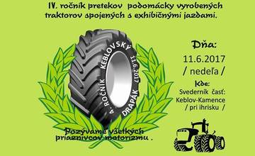 Keblovský drapák 2017 - súťaž podomácky vyrobených traktorov v obci Svederník