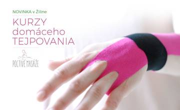 Do Žiliny prichádza novinka: Večerné kurzy domáceho tejpovania