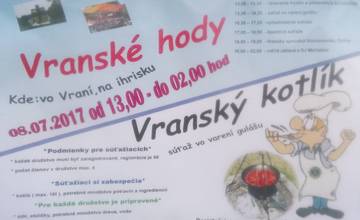 Pozvánka na Vranské hody 2017