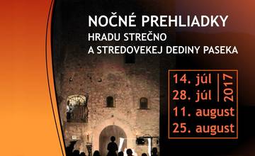 Nočné prehliadky hradu Strečno odštartujú už v piatok 14. júla 2017