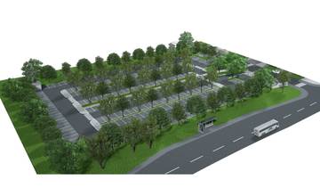 Budovu na Obchodnej ulici idú rekonštruovať, súčasťou bude nové parkovisko obklopené zeleňou